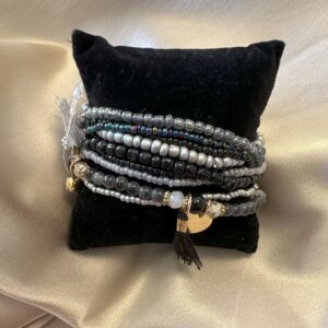 Bracelet - Bohemian Stackable Beaded Set