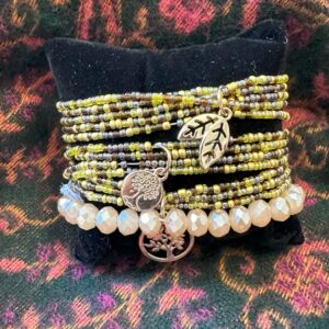 Bracelet - Bohemian Stackable Beaded Set