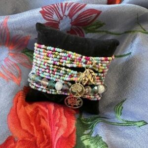 Bracelet - Bohemian Stackable Beaded Set