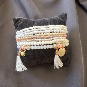 Bracelet - Bohemian Stackable Beaded Set