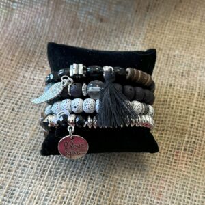 Bracelet - Bohemian Stackable Beaded Set