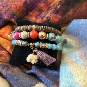 Bracelet - Bohemian Stackable Beaded Set
