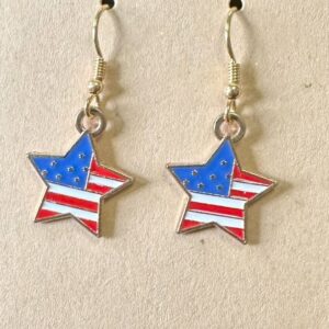 Sage & Hobbs - Patriotic Star Earrings