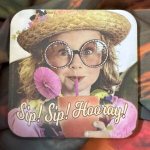 Coaster - Girl with Hat - Sip